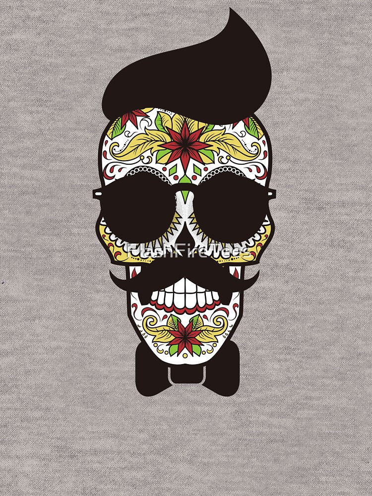 Cool Cat Skull by FlashFireTees