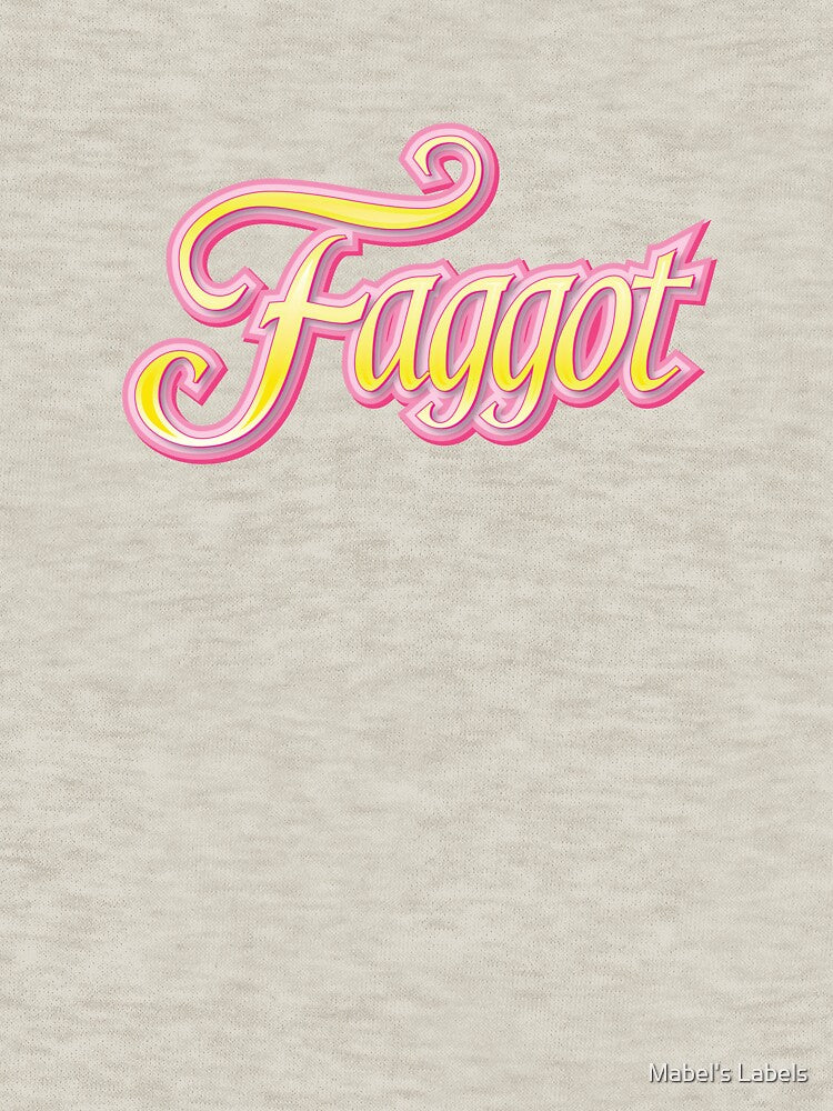 Faggot — Sailor Moon Text by Mabel's Labels