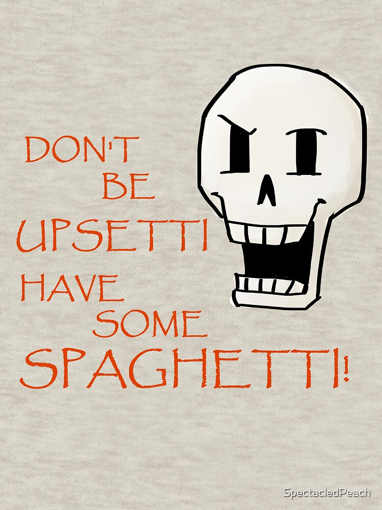 Papyrus Upsetti Spaghetti by SpectacledPeach