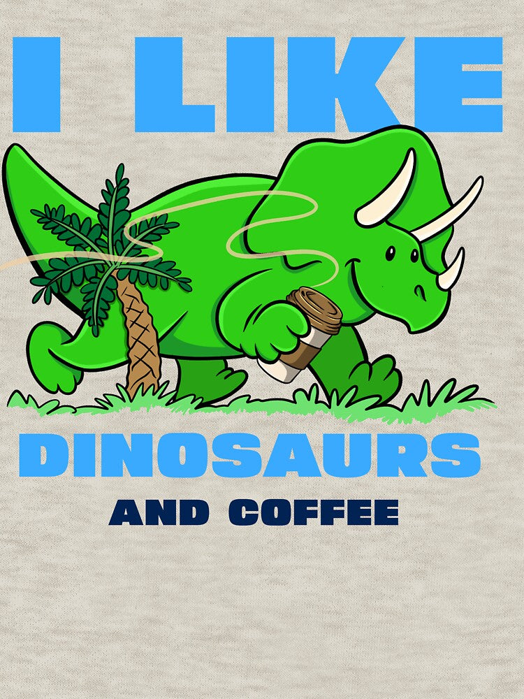 I like dinosaurs and coffee by ImaginarStore