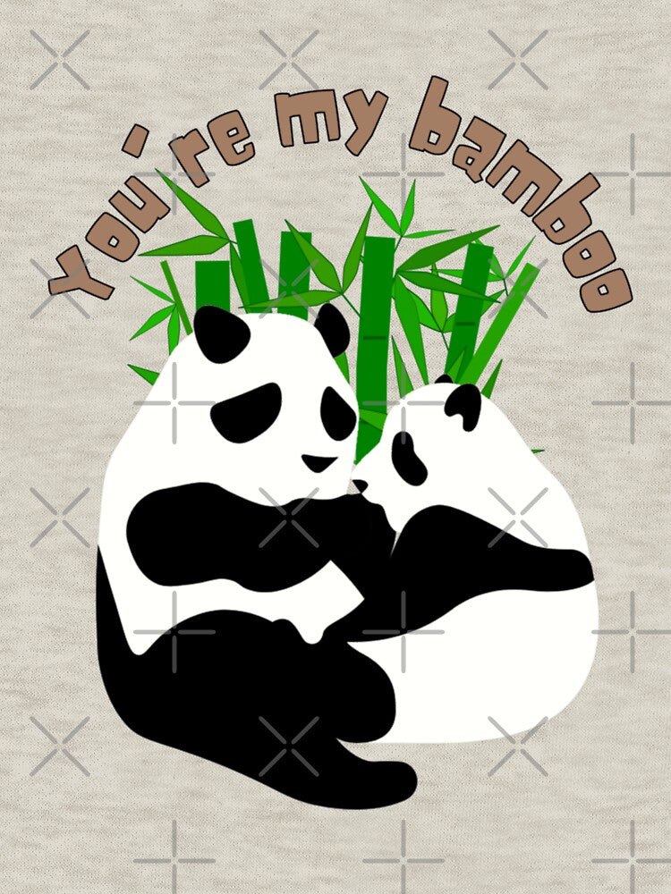 You're My Bamboo - Funny Valentine Pun by LMoonDesigns