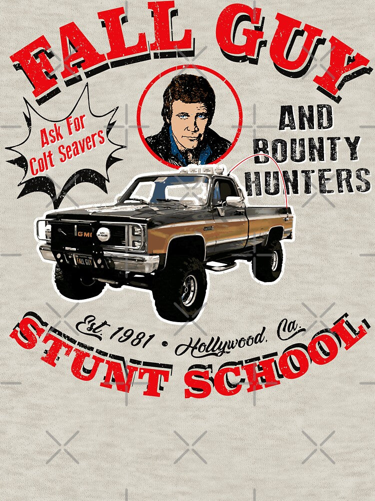 Fall Guy Stunt School and Bounty Hunters by Alema Art