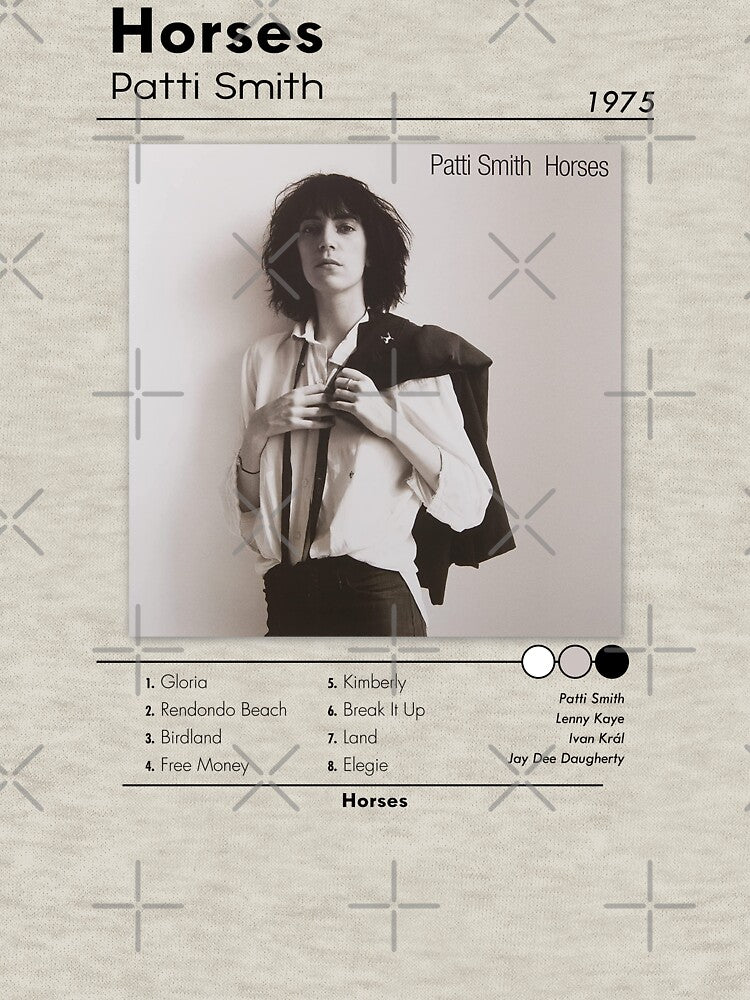 Patti Smith - Horses | Album Card by theoralcollage