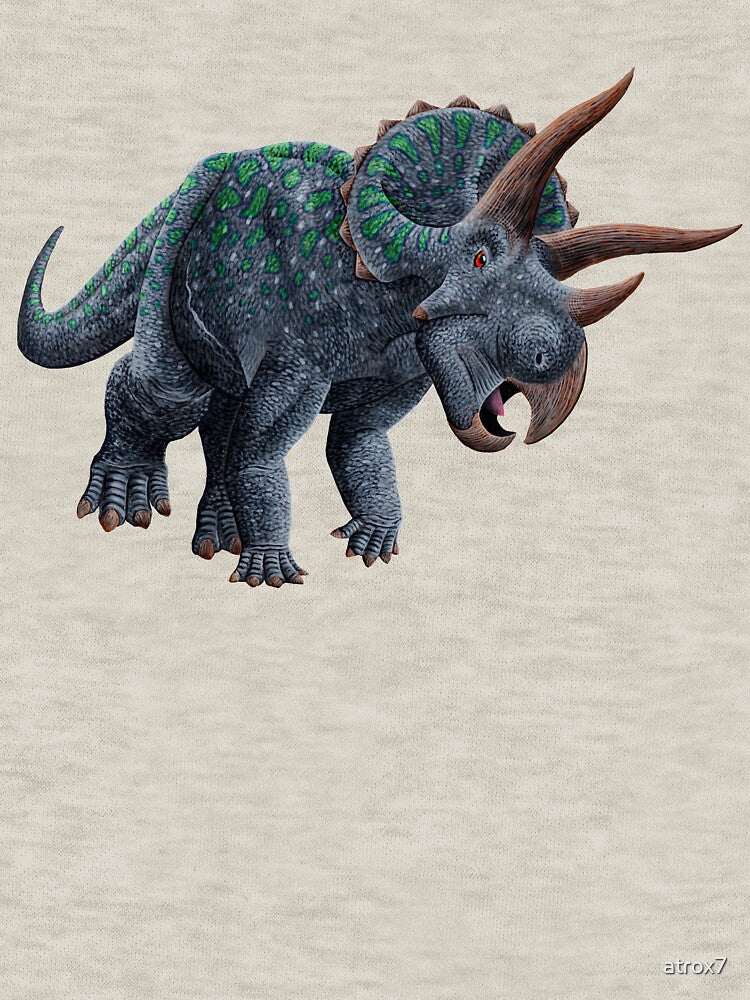 Triceratops horridus - Dinosaur Illustrations by atrox7