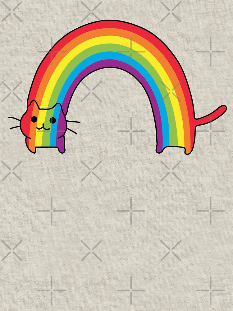 Rainbow Cat by whitneykayc