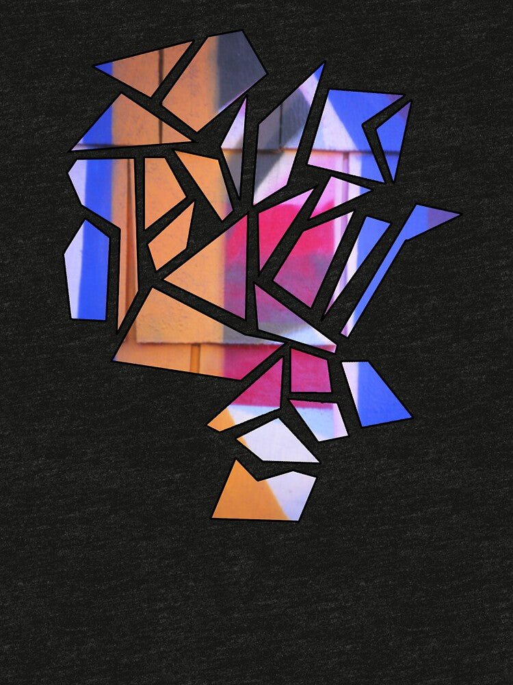 Geometrics: Skull Profile (80's Pastel Spectrum) Geometry by KineticZen