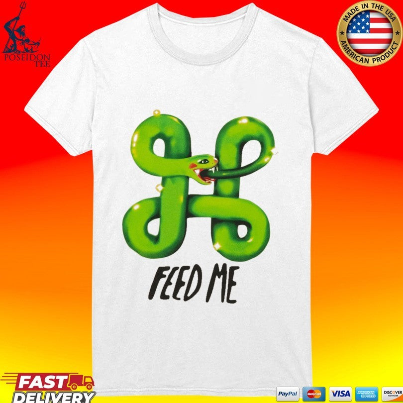 Read Feed Me Airbrush Snake T-shirt