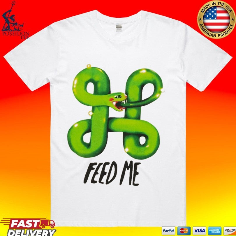 Read Feed Me Airbrush Snake T-shirt