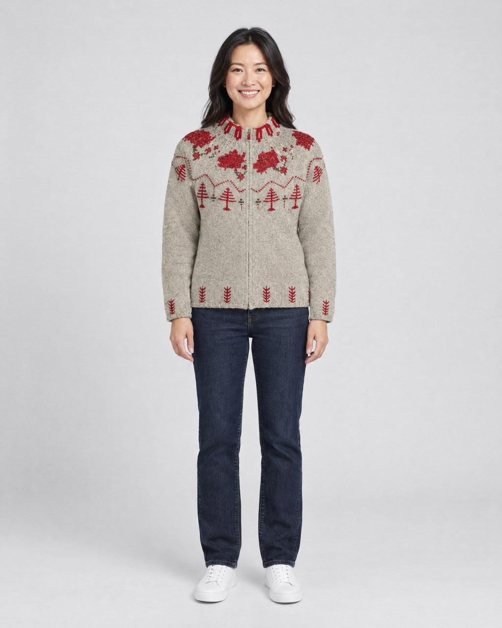 Red Tree Jubilee- X Small Christmas Sweater