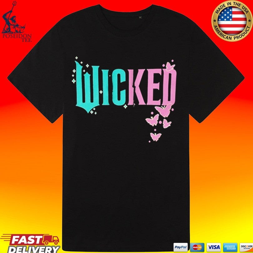 Republic Records Glinda & Elphaba Logo Split Juniors T-shirt