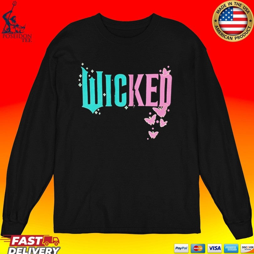 Republic Records Glinda & Elphaba Logo Split Juniors T-shirt