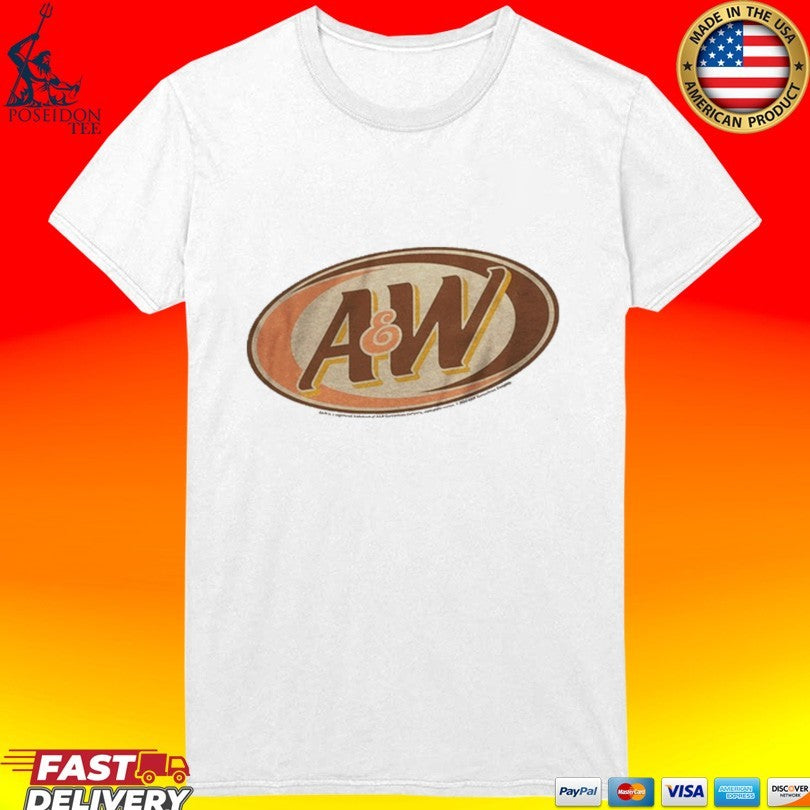Retro A&w Root Beer Logo T-shirt