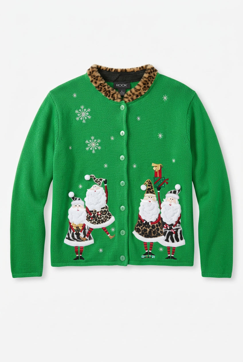 Santas in Drag. Size Large, Christmas Sweater
