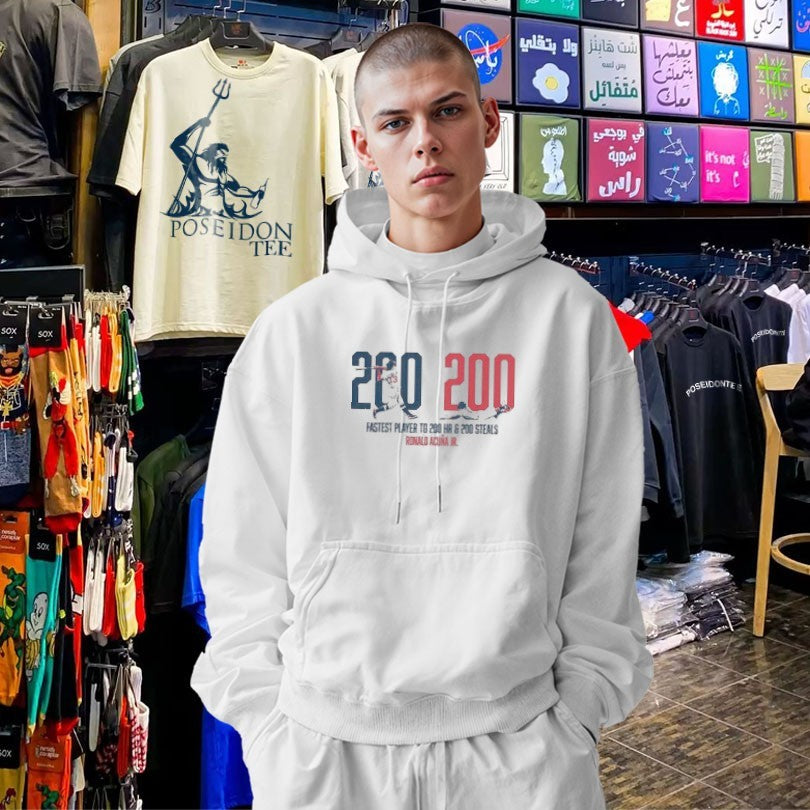 Ronald Acuña Jr Fastest Player To 200 Hr & 200 Steals 200 200 Club T-shirt