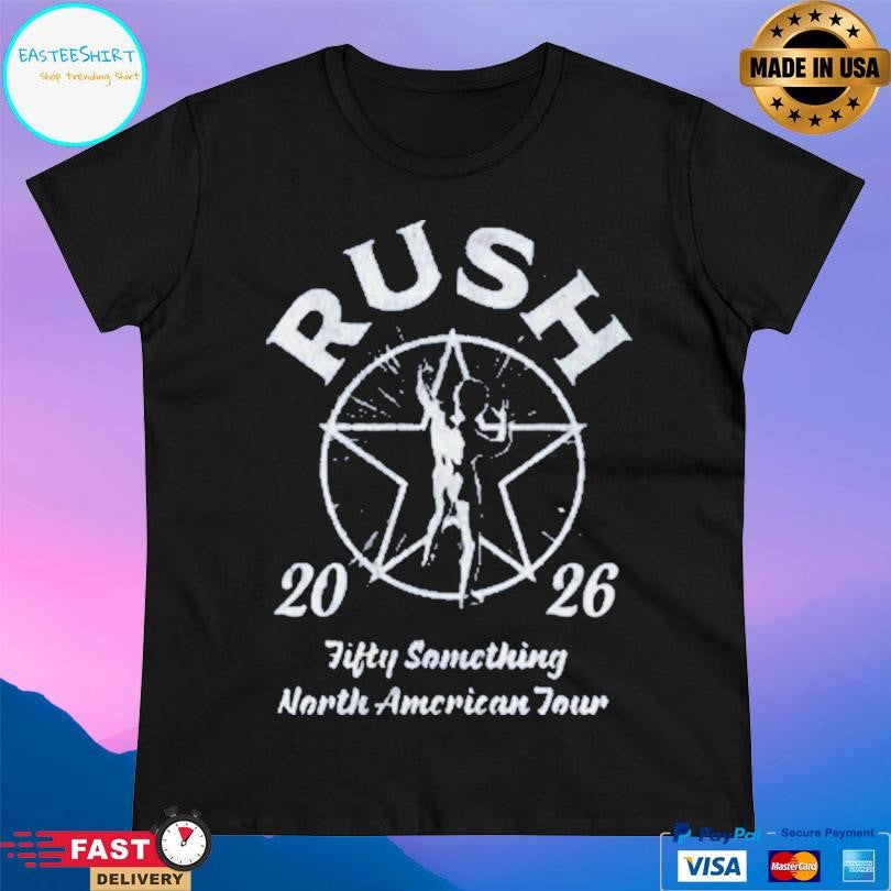 Rush Backstage Navy Fifty Starman Tour Shirt