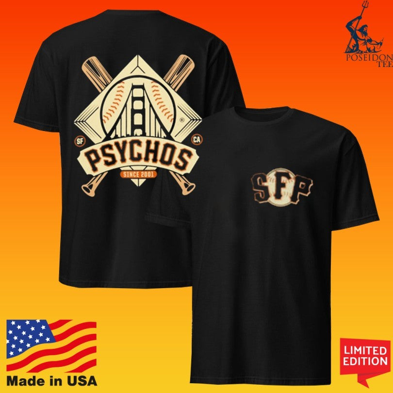 San Franpsycho Psychos Logo T-shirt