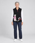 Scat Cat In Disguise-X Small Christmas Sweater