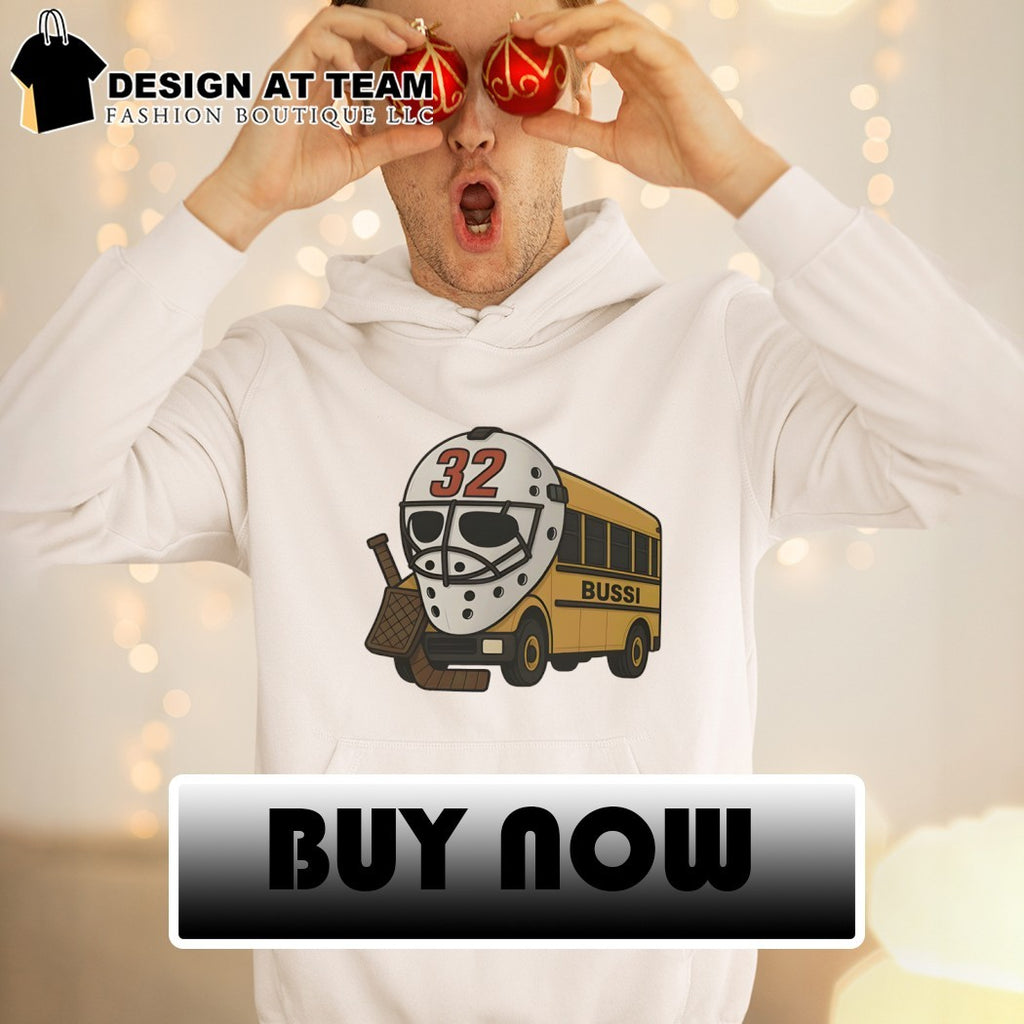 Carolina Hurricanes 32 Brandon Bussi bus hockey shirt