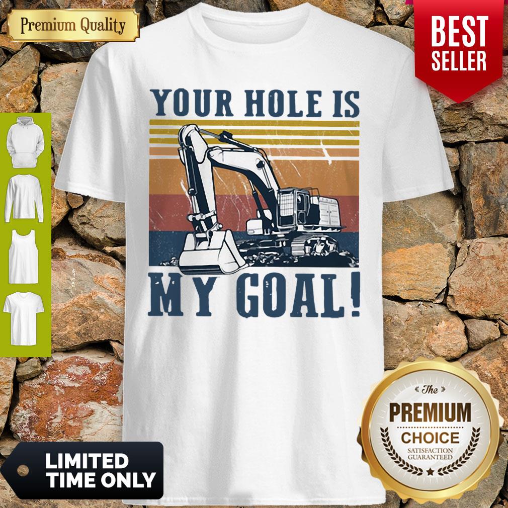 Premium Your Hole Is My Goal Vintage Shirt