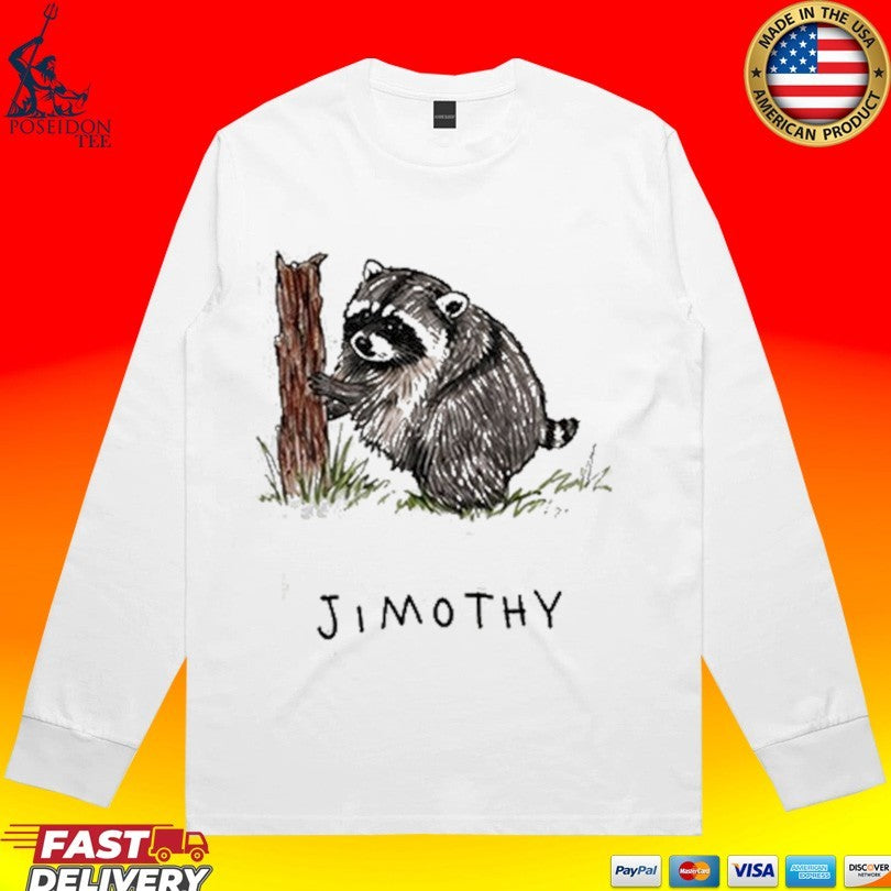 Short King Jimothy Raccoon T-shirt