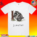 Short King Jimothy Raccoon T-shirt