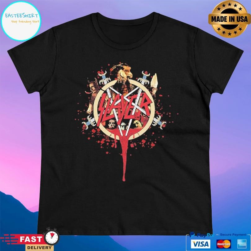 Slayer Goat Pentagram Shirt