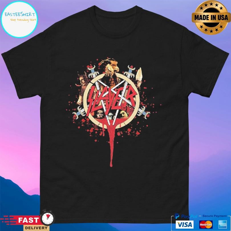 Slayer Goat Pentagram Shirt
