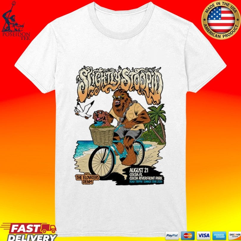 Slightly Stoopid Cocoa Riverfront Park August 21 2026 Concert T-shirt
