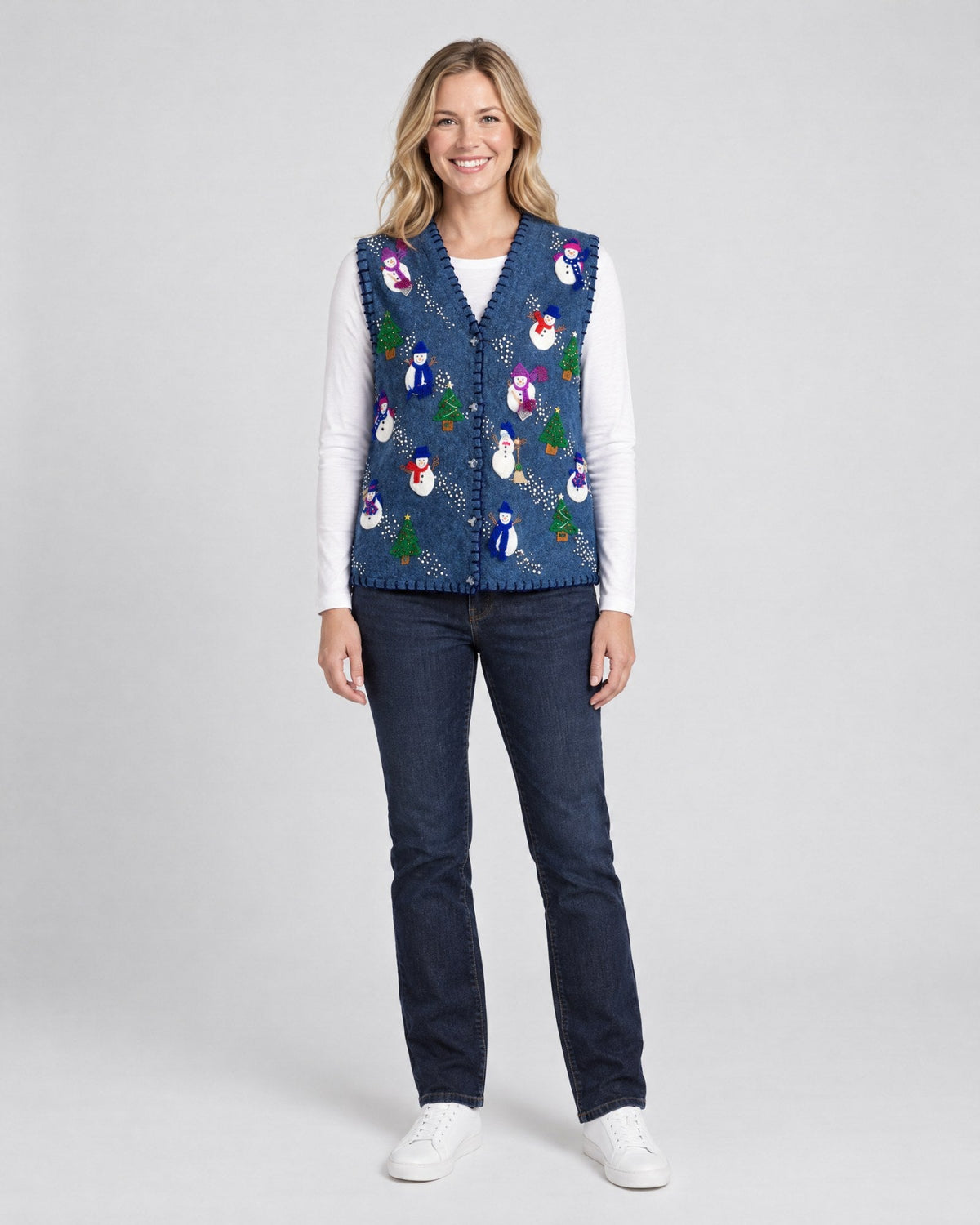 Snow Attack-Small Christmas Sweater