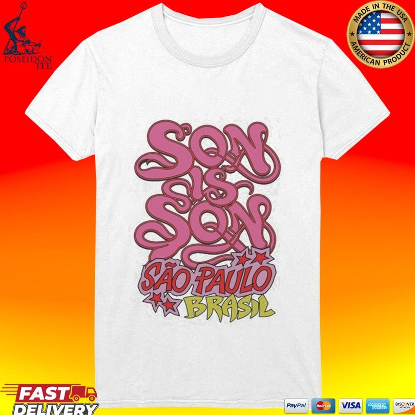 Sonisson São Paulo Brasil Pop Up T-shirt
