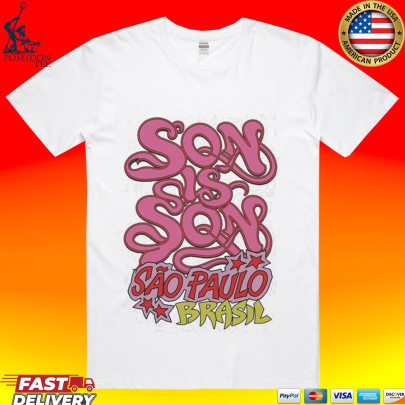 Sonisson São Paulo Brasil Pop Up T-shirt