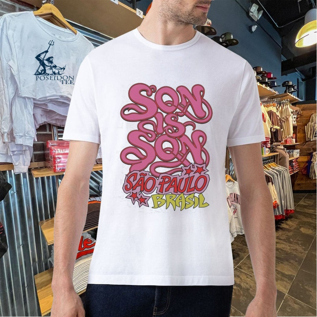 Sonisson São Paulo Brasil Pop Up T-shirt