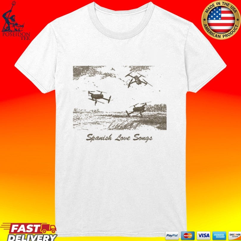 Spanish Love Songs Vintage Drone T-shirt