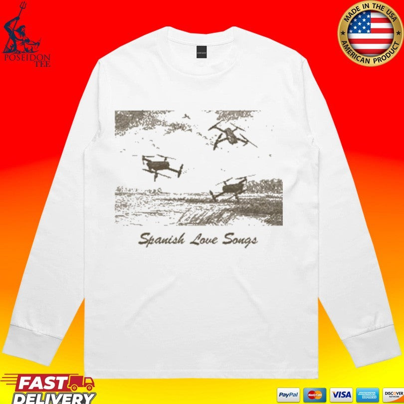 Spanish Love Songs Vintage Drone T-shirt