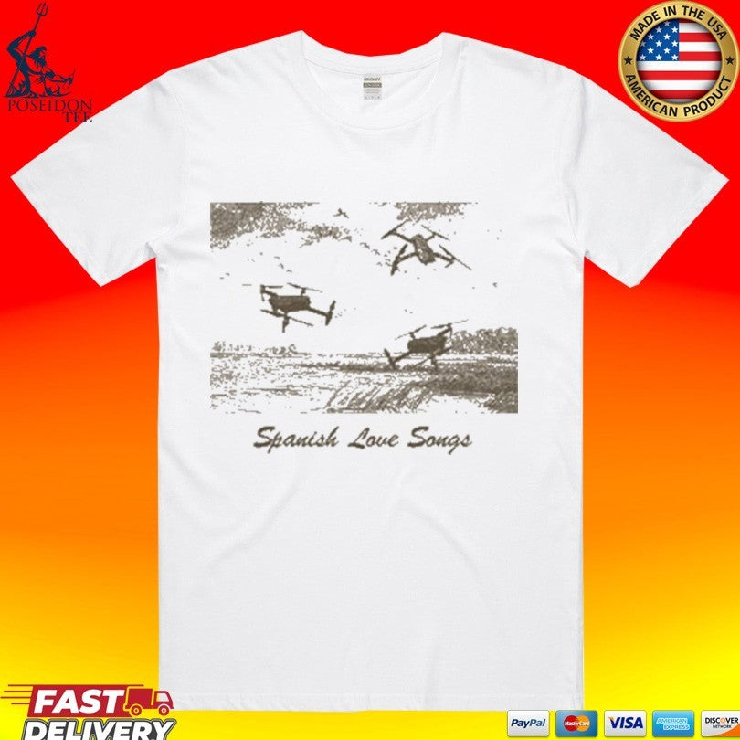 Spanish Love Songs Vintage Drone T-shirt