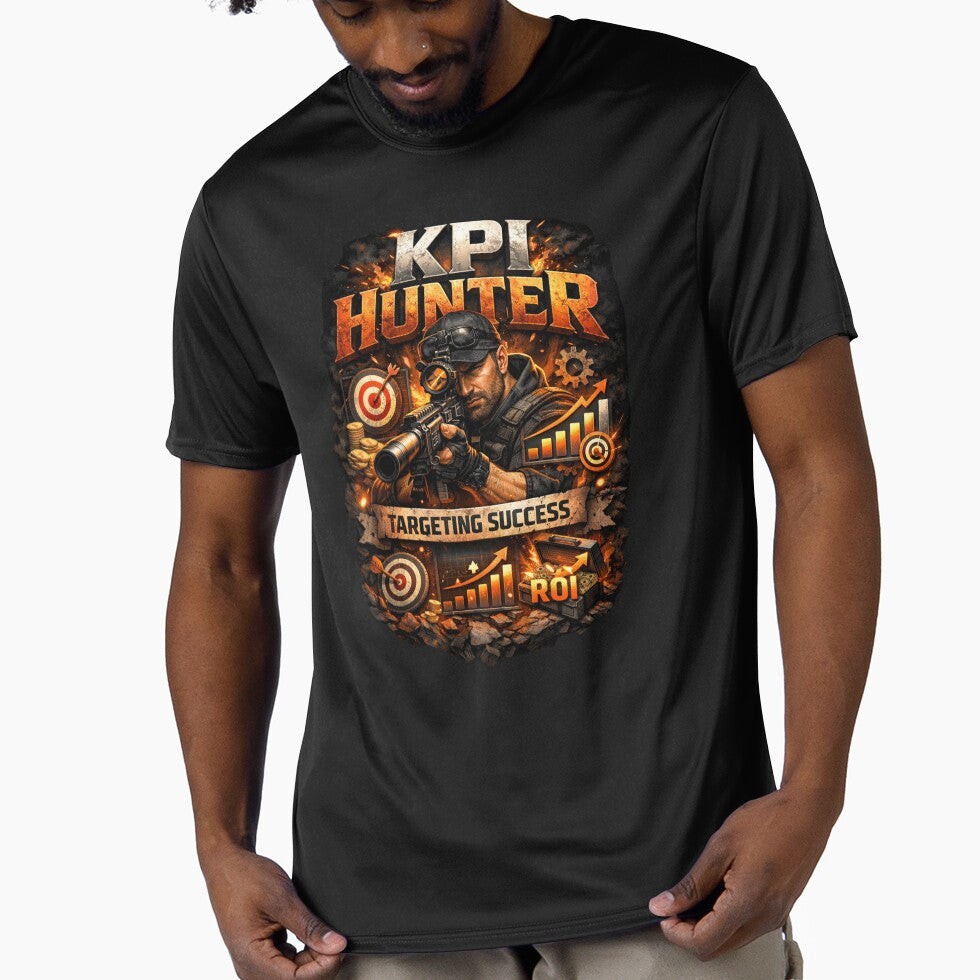 KPI Hunter Funny Work Meme Corporate Office Humor by Echo_Lane