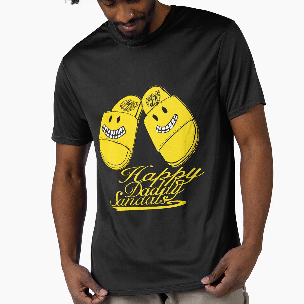 Happy daddy sandals by ButterSkull