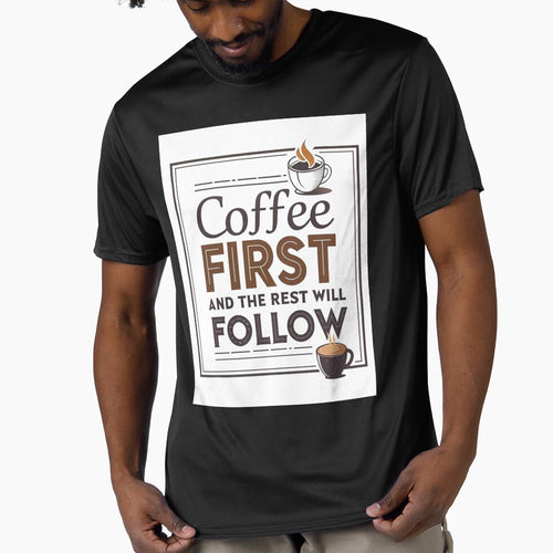 "Coffee First, Everything Else Can Wait" by BRIXAMY