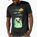 I Like Food More Than People Cute Dinosaur Sticker by Dash's