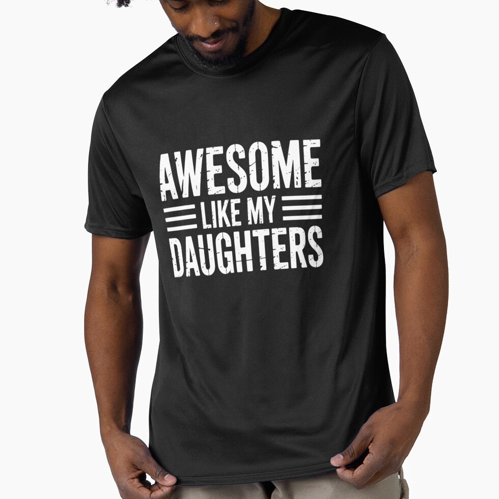Awesome Like My Daughters Funny Men Fathers Day Birthday Dad by papertaless