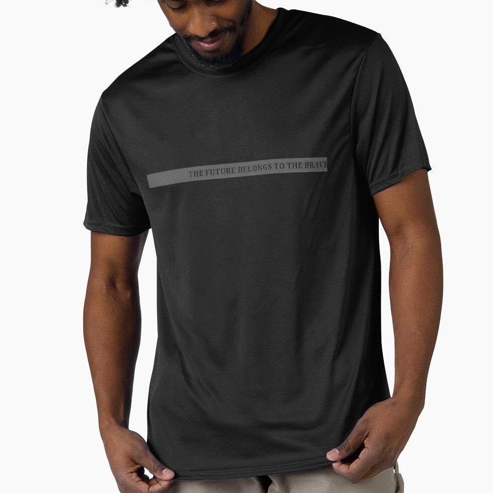 The Future is for the brave T shirt by Giorgino-Gio
