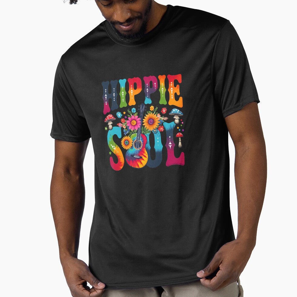 Hippie Soul Boho Guitar Flower Power by PrntqTreasures