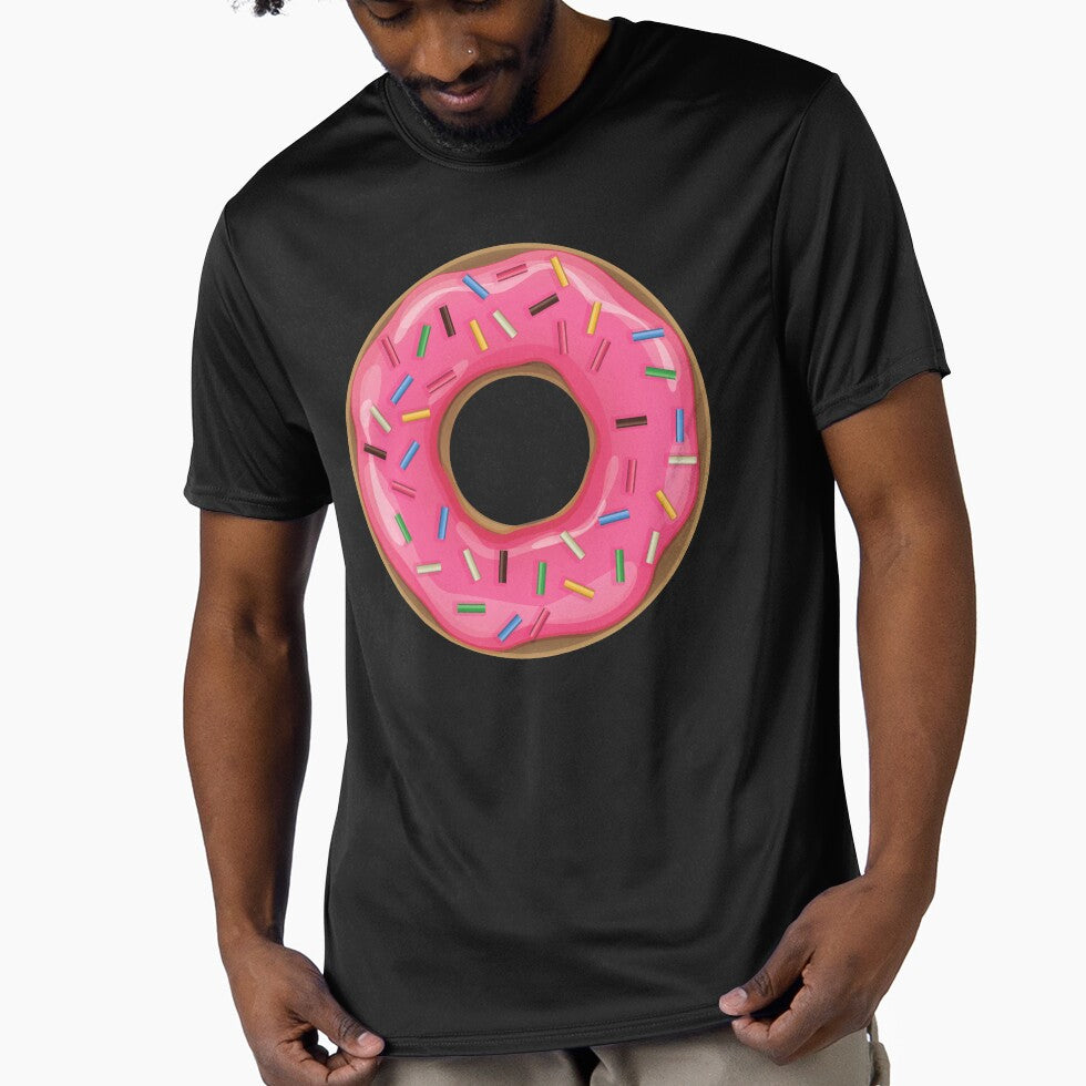 Pink strawberry Donut by OneTimeEngineer