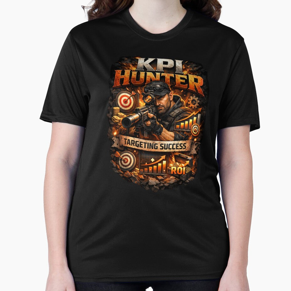 KPI Hunter Funny Work Meme Corporate Office Humor by Echo_Lane