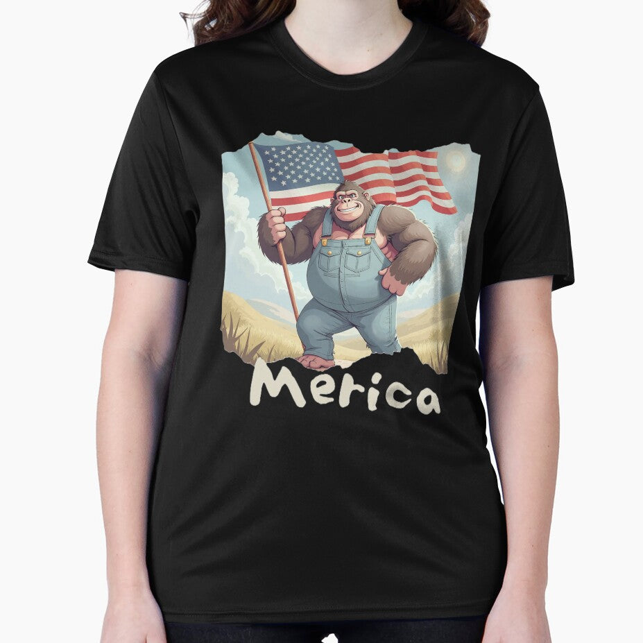 USA Merica Gorilla by Inklivion