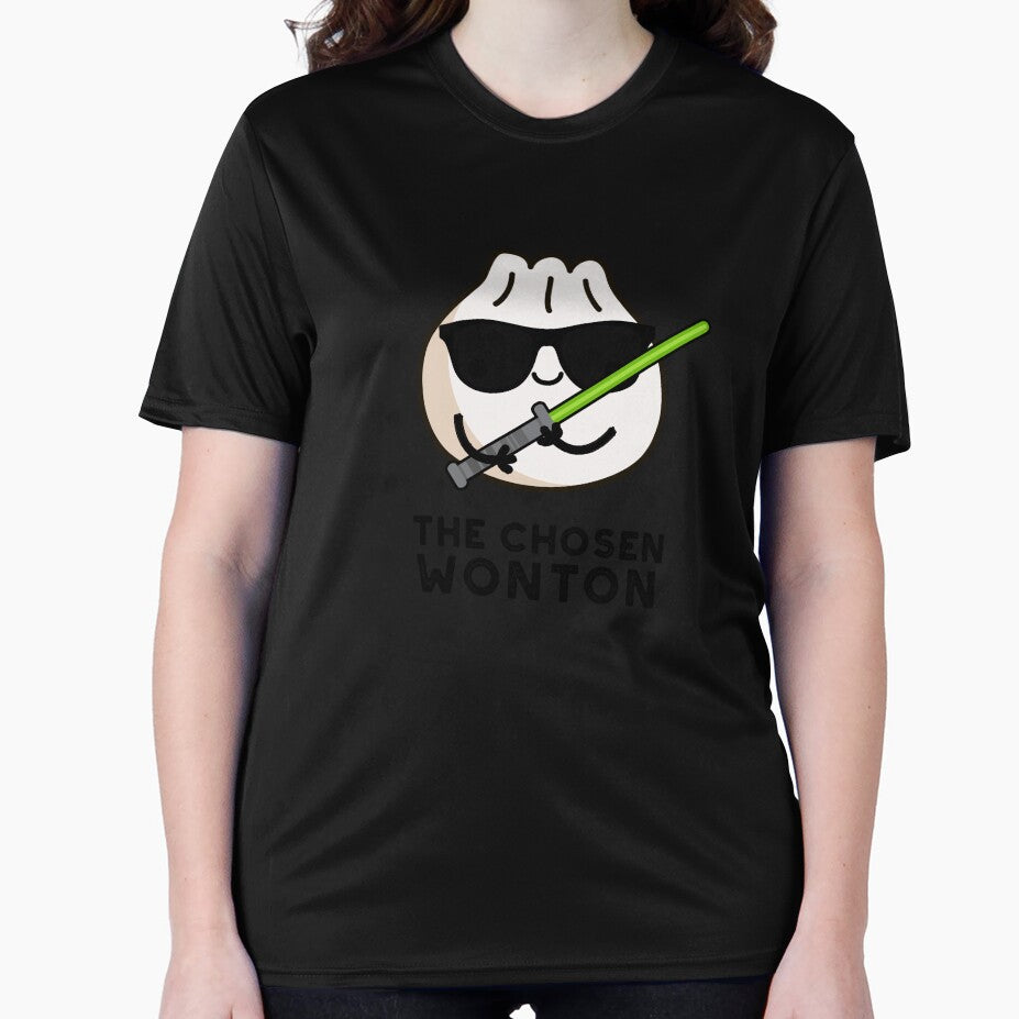 The Chosen Wonton Cute Food Pun by punnybone