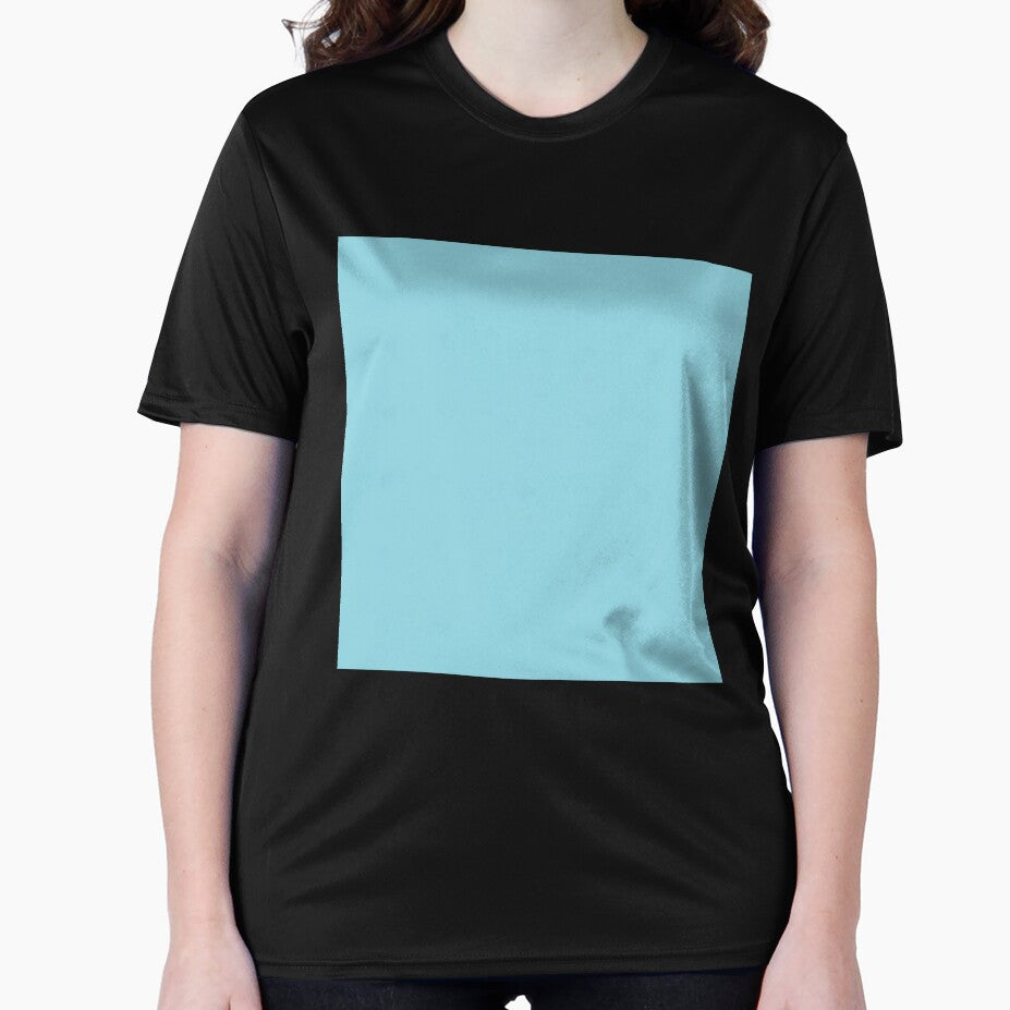 Plain Solid Color Cyan Blue Light Blue by mimihuang creations