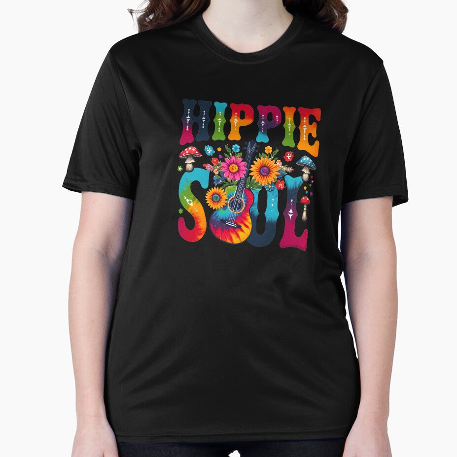 Hippie Soul Boho Guitar Flower Power by PrntqTreasures