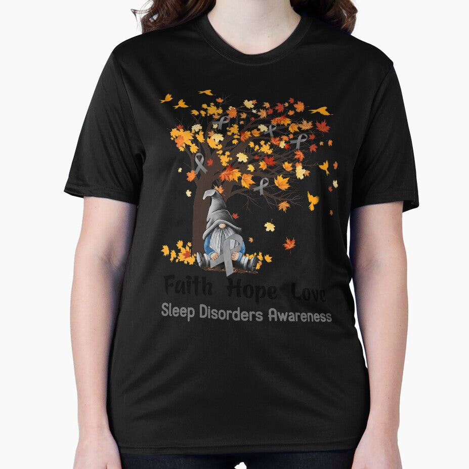 Sleep Disorders Awareness Faith Hope Love by GennieShop