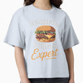 Certified Burger Expert Burger Lover Gift by KonopikaaArt